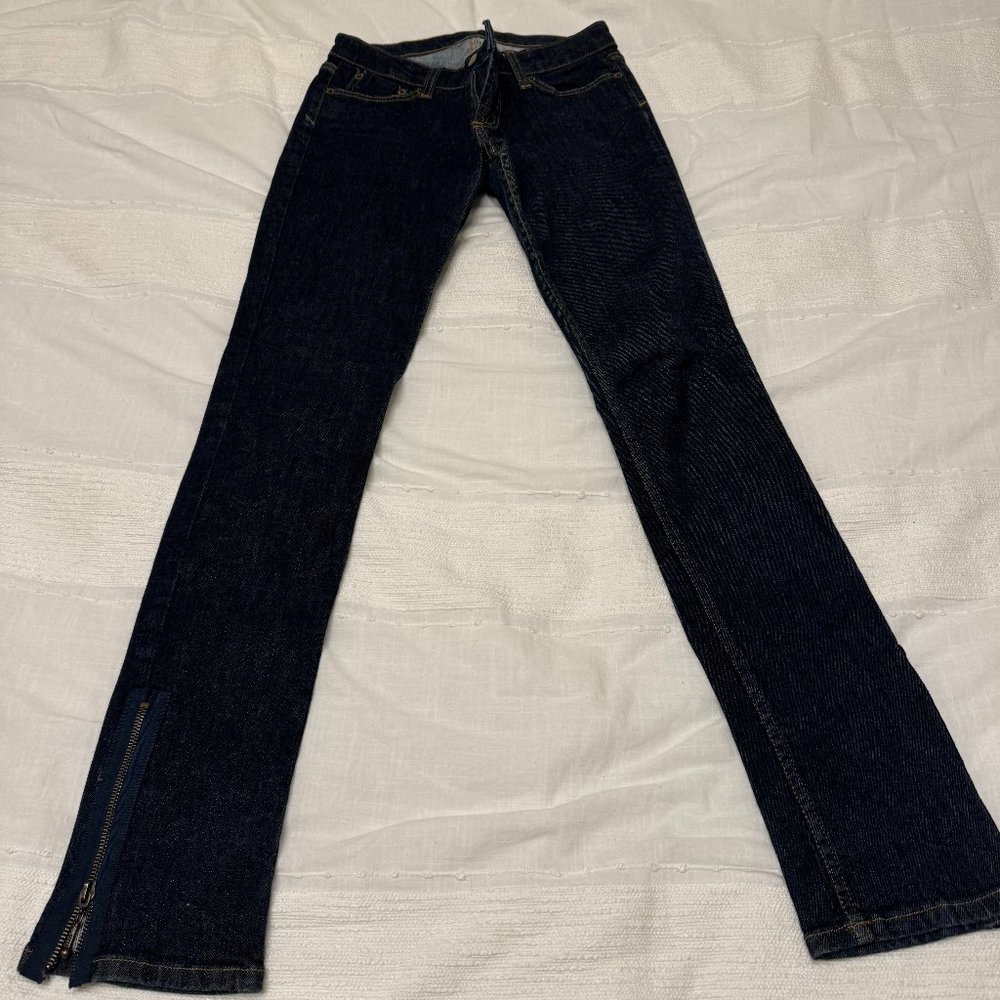 JET by John Eshaya Skinny Blue Jeans